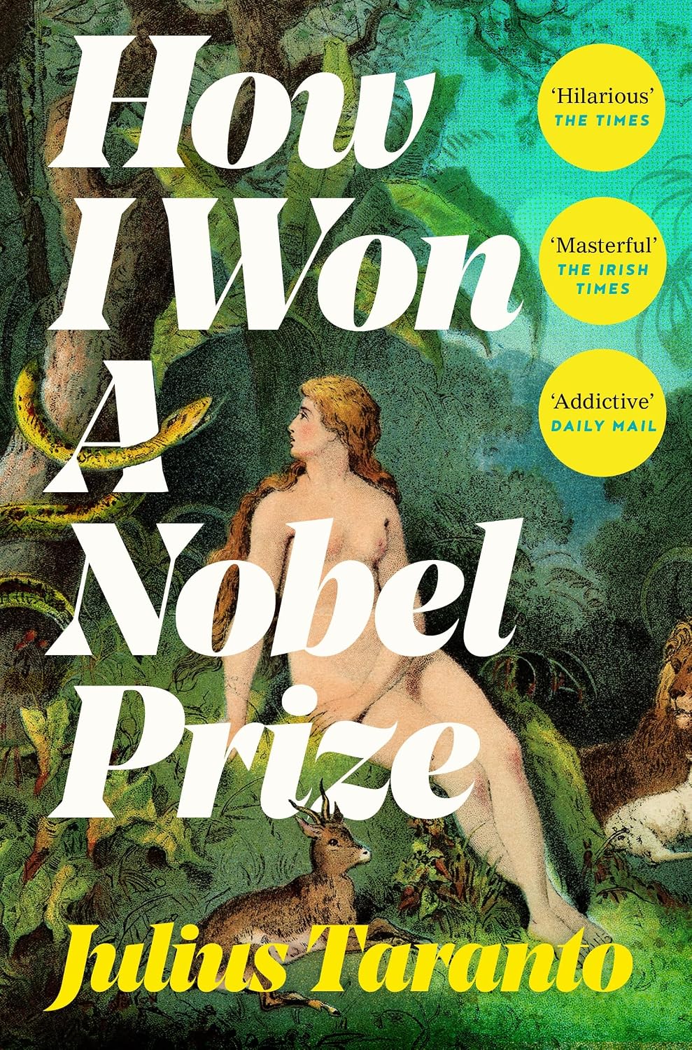 How I Won a Nobel Prize by Julius Taranto - Book Cover