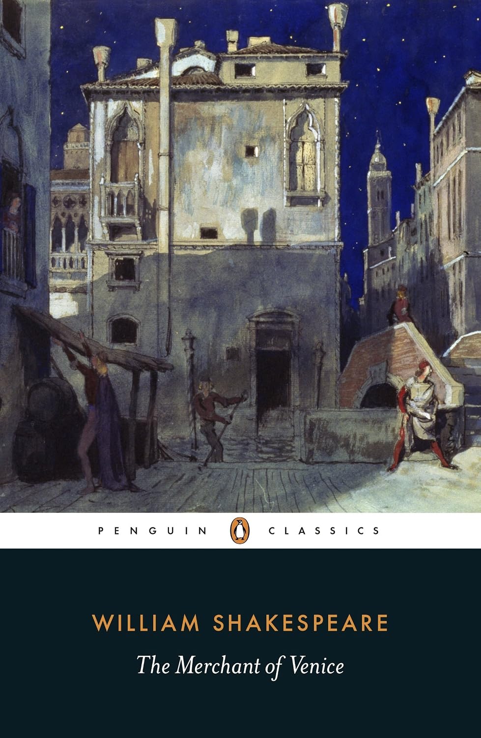 The Merchant of Venice by William Shakespeare - Book Cover