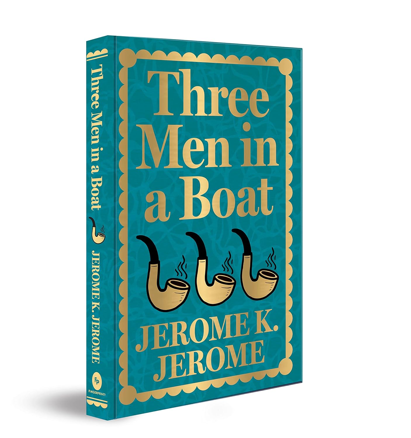 Three Men In A Boat by Jeromek Jerome - Book Cover