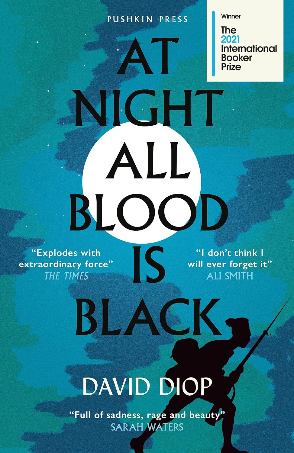 At Night All Blood Is Black by David Diop - Book Cover