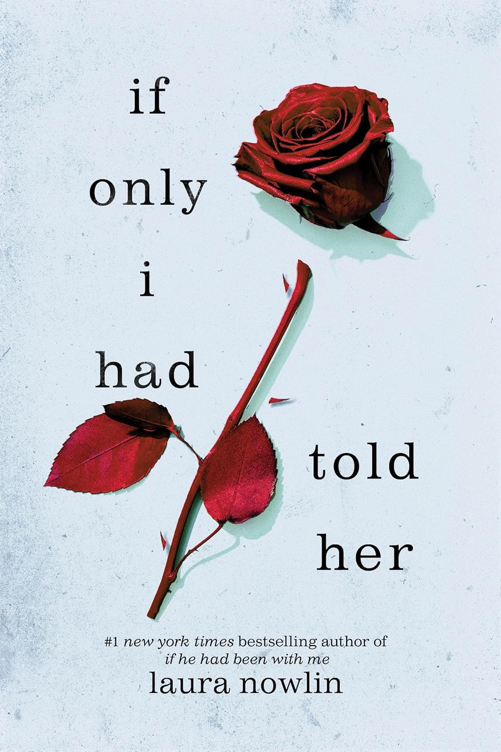 If Only I Had Told Her by Laura Nowlin - Book Cover