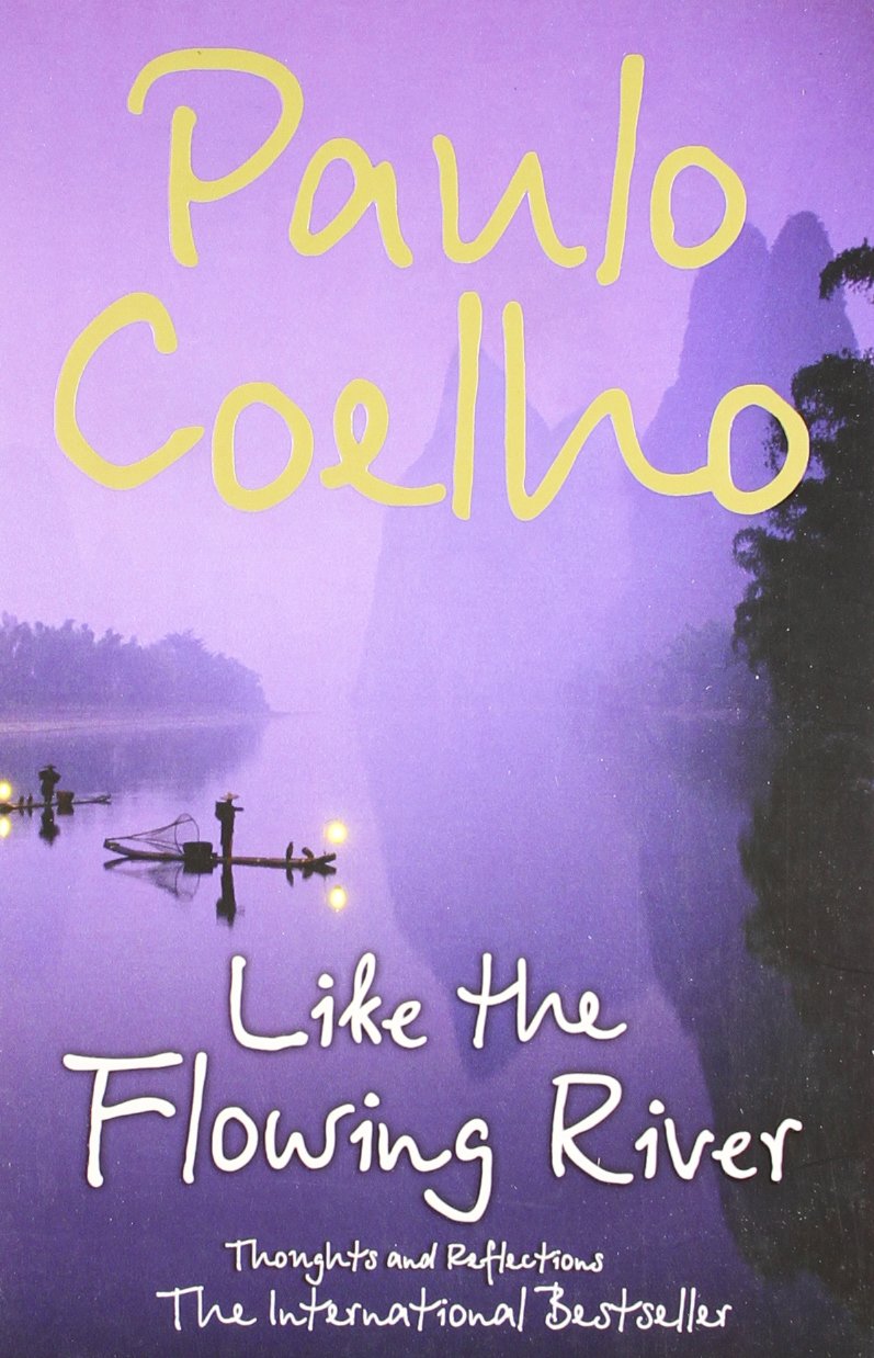 Like The Flowing River by Paulo Coelho - Book Cover