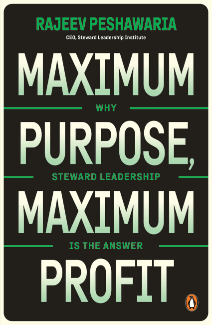 Maximum Purpose, Maximum Profit by Rajeev Peshawaria - Book Cover