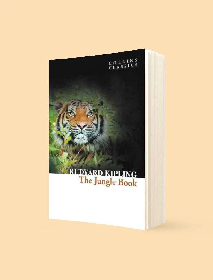 The Jungle Book by Rudyard Kipling - Book Cover
