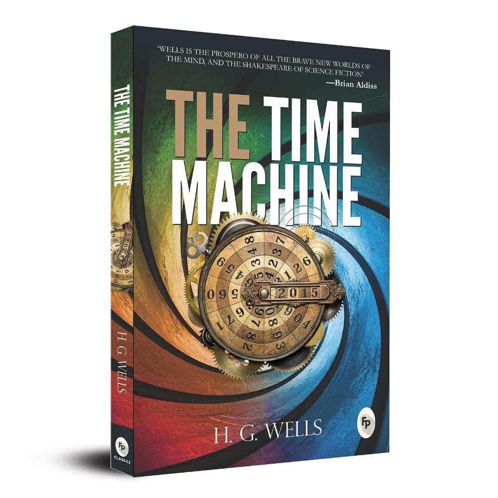 The Time Machine by H.G.Wells - Book Cover