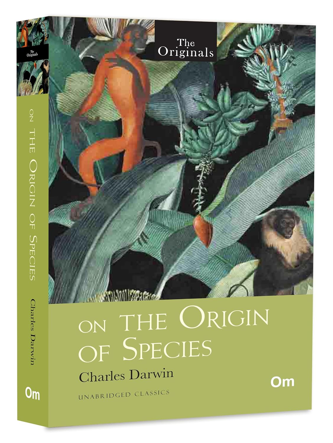 ON THE ORIGIN OF SPECIES. by CHARLES. DARWIN - Book Cover