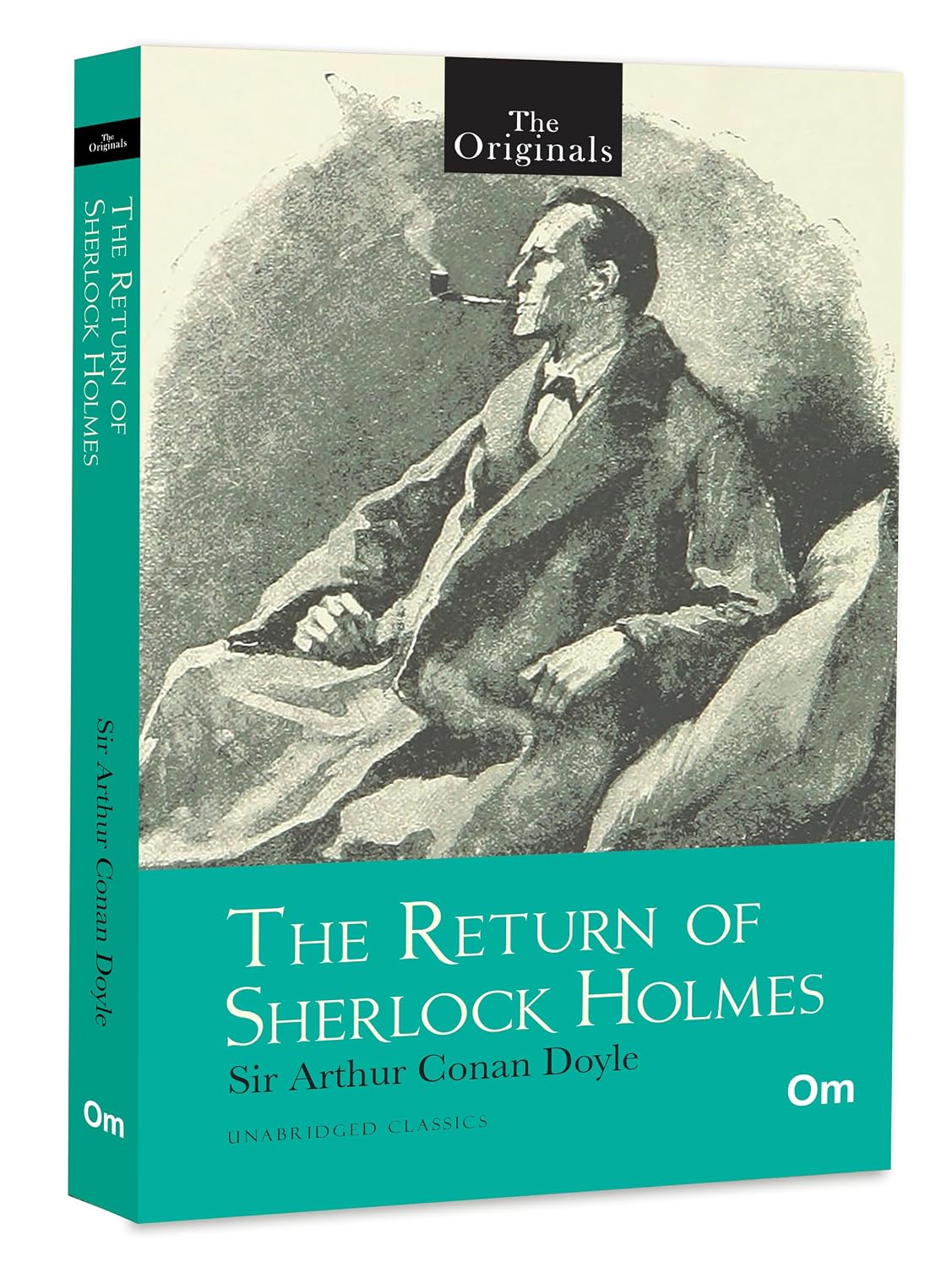 RETURN OF SHERLOCK HOLMES. by SIR ARTHUR CONAN. DOYLE - Book Cover