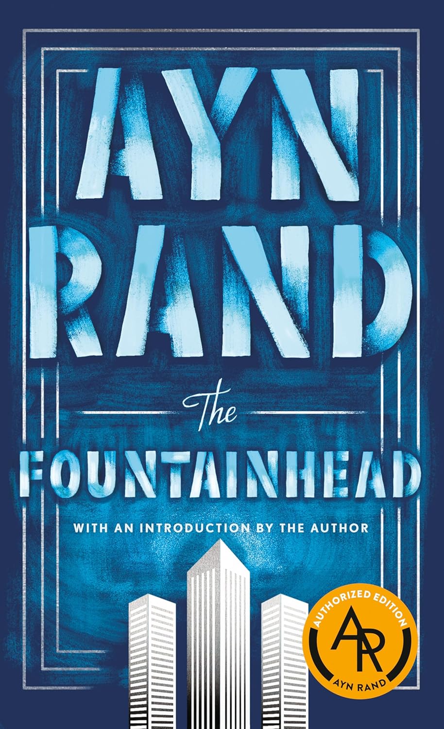 The Fountainhead by Ayn Rand - Book Cover