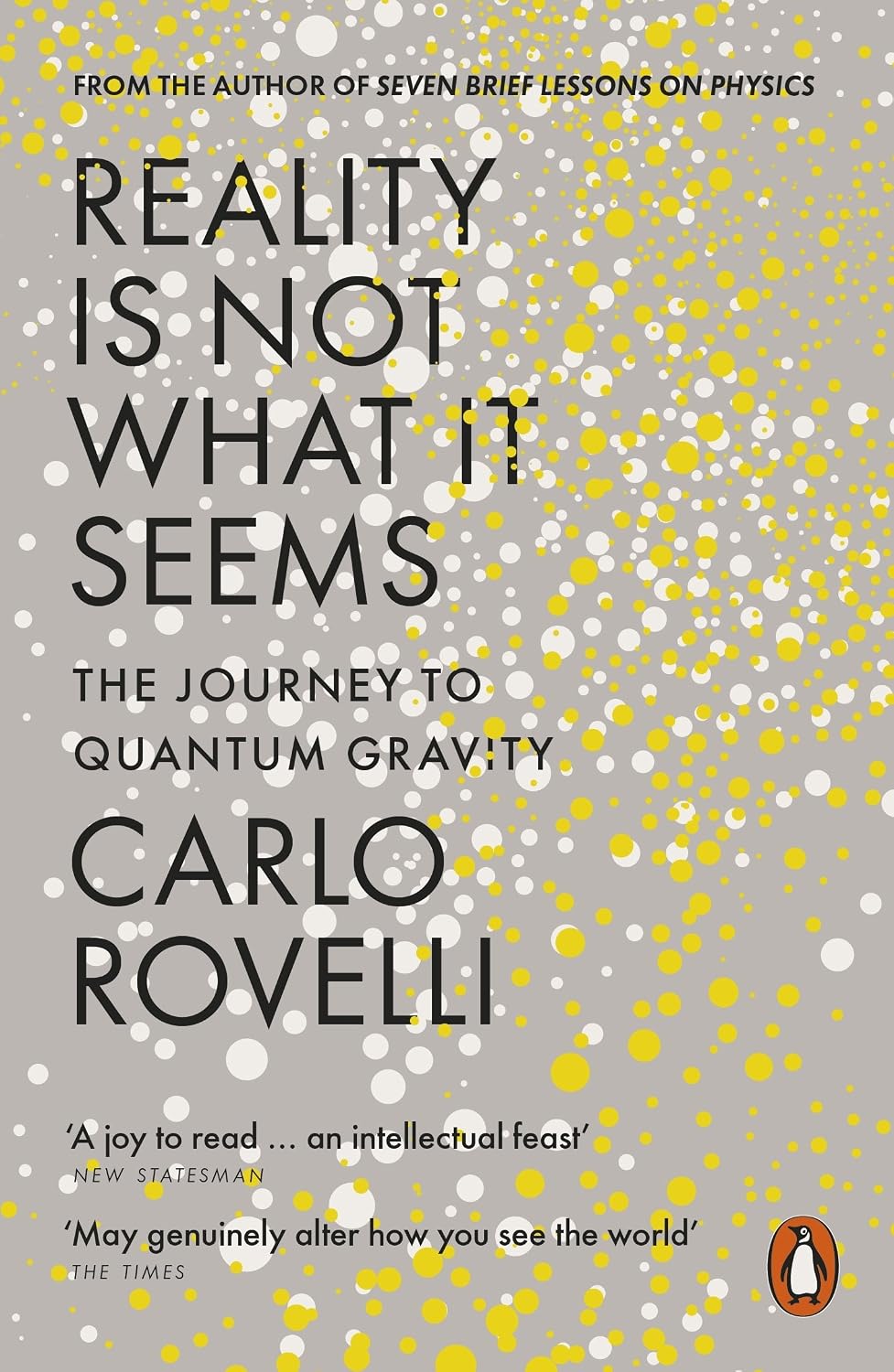 Reality Is Not What It Seems by Carlo Rovelli - Book Cover