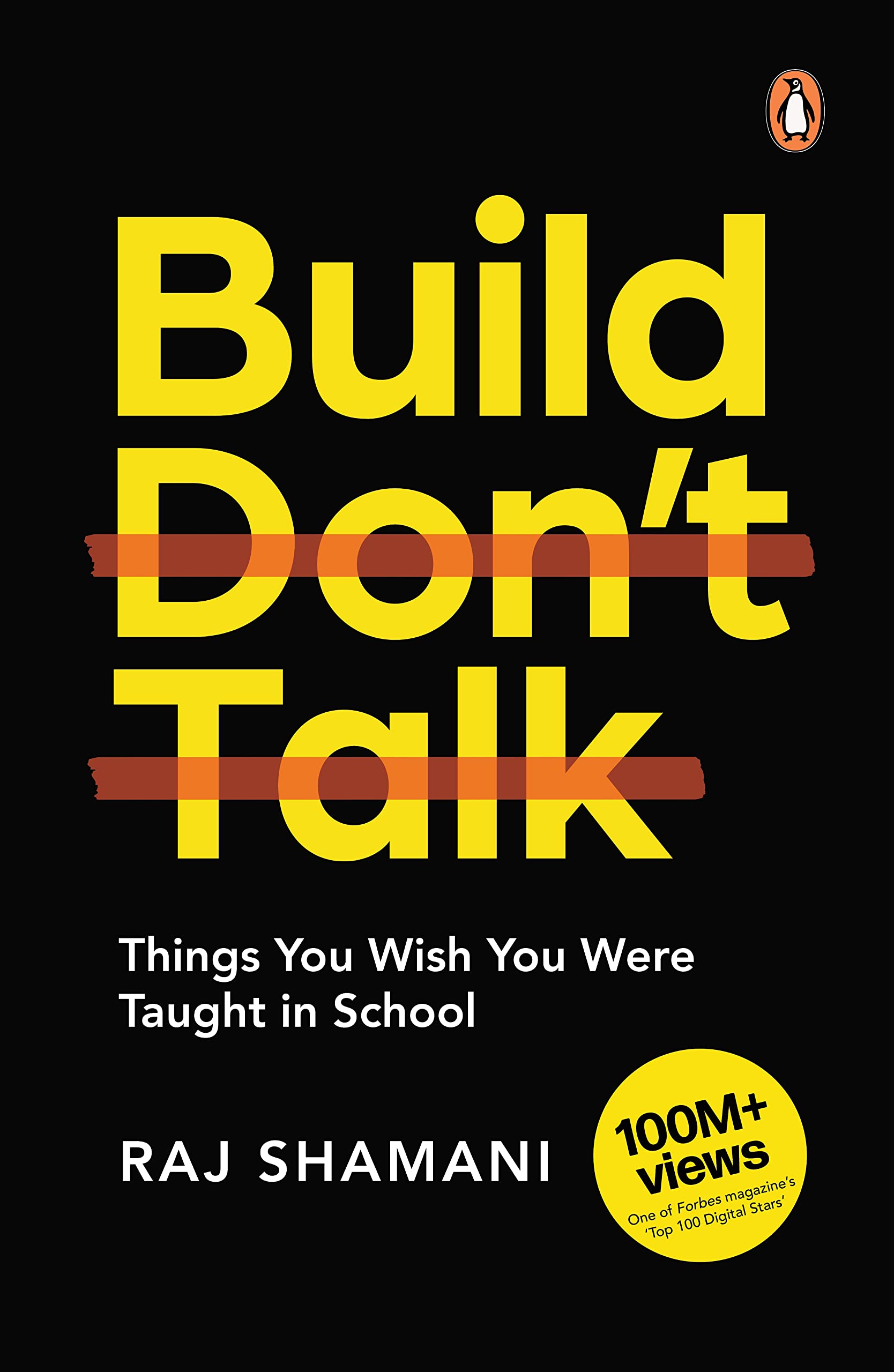 Build, Don't Talk by Raj Shamani - Book Cover