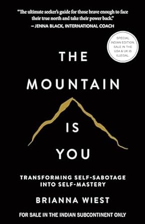 The Mountain is You (English) by Brianna Wiest - Book Cover
