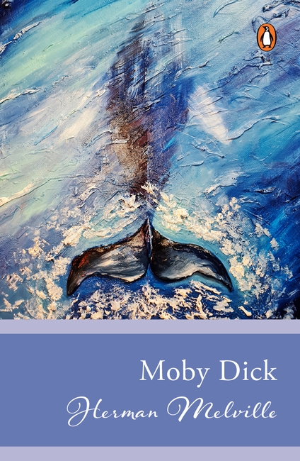 Moby Dick by Heman Melrille - Book Cover