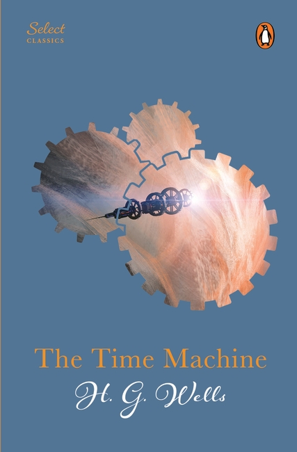The Time Machine by H.G. Wells - Book Cover