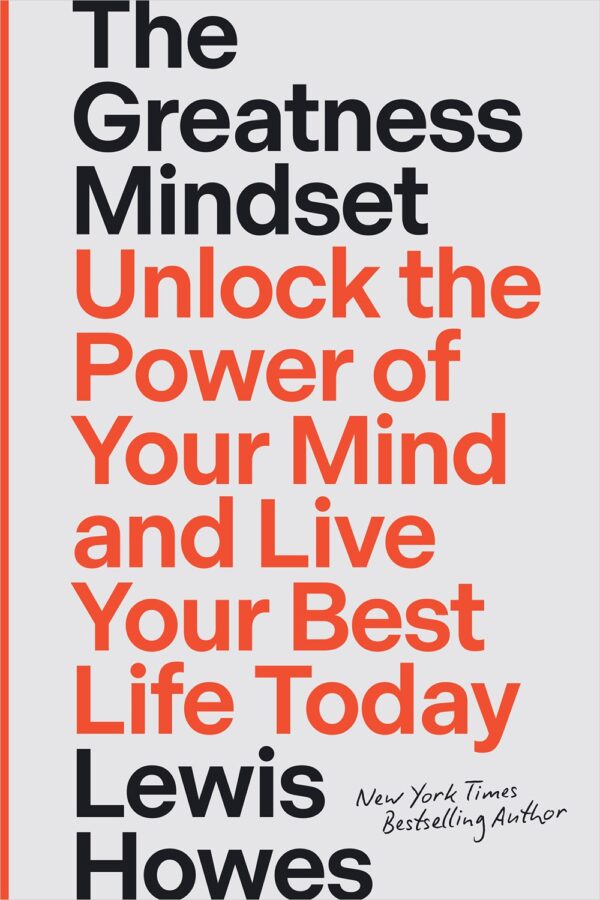 The Greatness Mindset by Lewis Howes - Book Cover