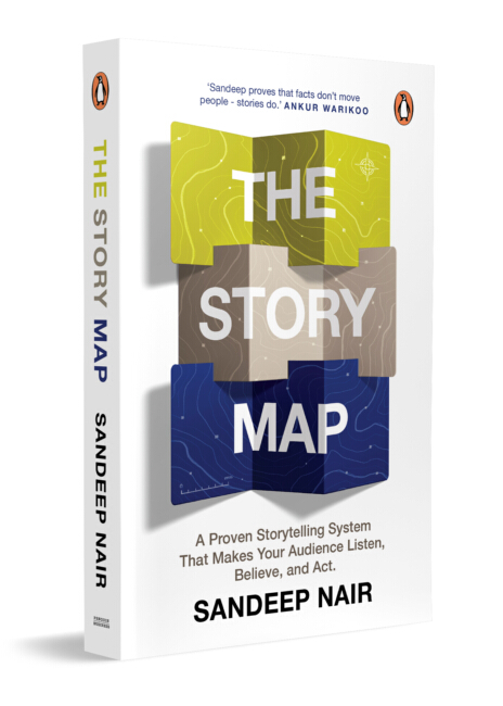 The Story Map by Sandeep Nair - Book Cover