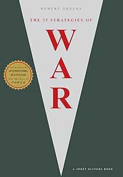 The 33 Strategies of War by Robert Greene - Book Cover