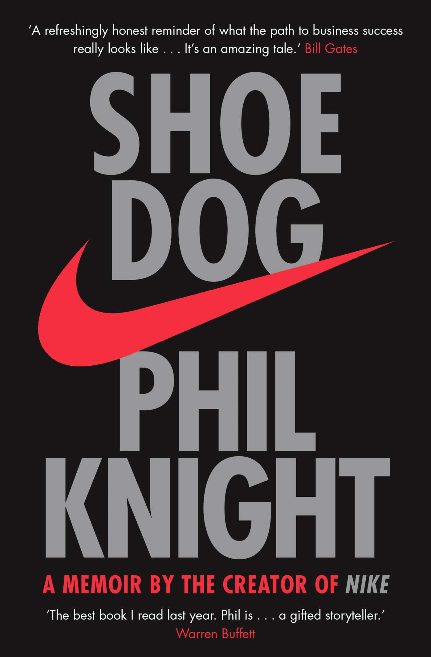 Shoe Dog by Phil Knight - Book Cover