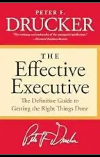 The Effective Executive by Peter F. Drucker - Book Cover