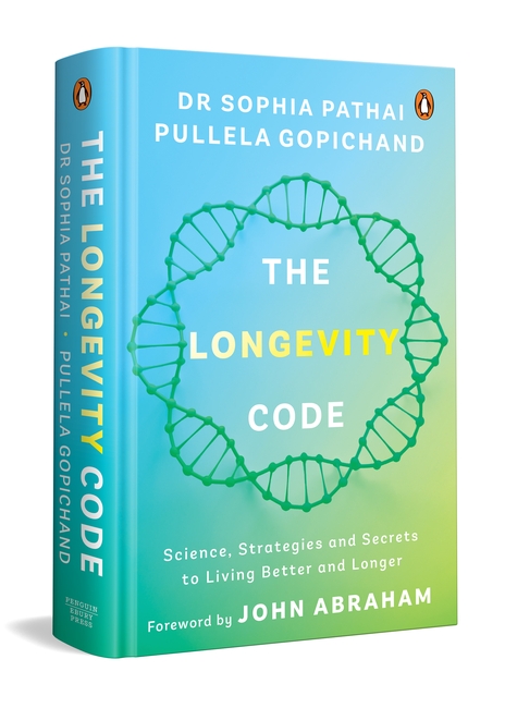 The Longevity Code by Sophia Pathai - Book Cover