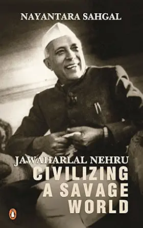 Jawaharlal Nehru by Nayantara Sahgal - Book Cover