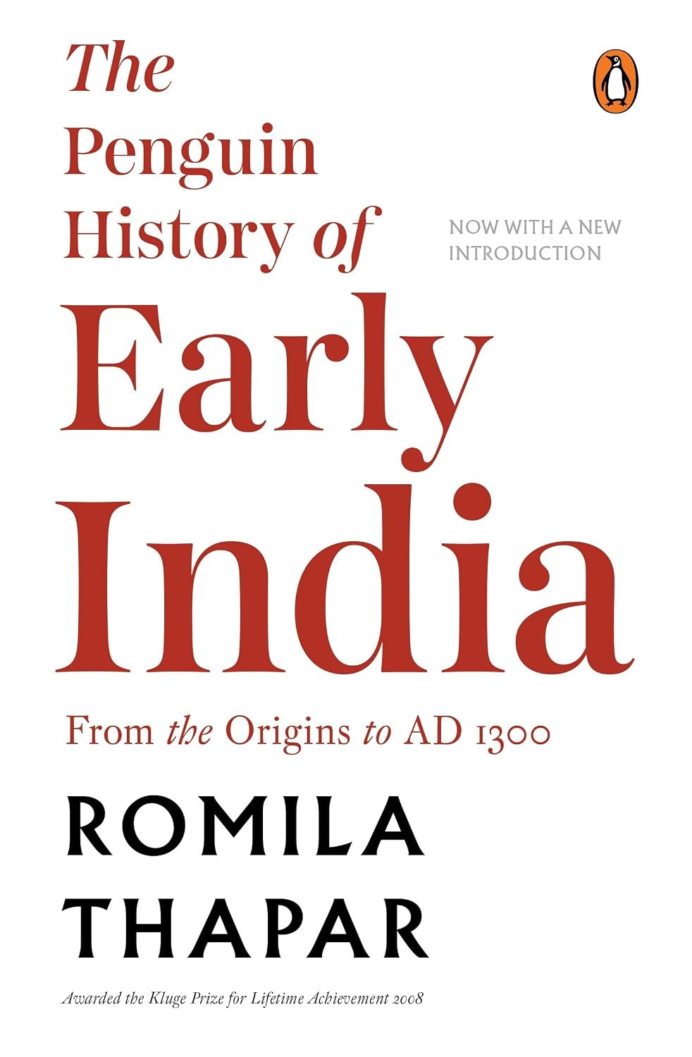 The Penguin History of Early India by Romila Thapar - Book Cover
