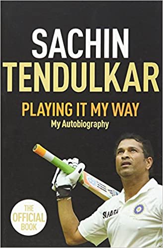 Playing It My Way by Sachin Tendulkar - Book Cover