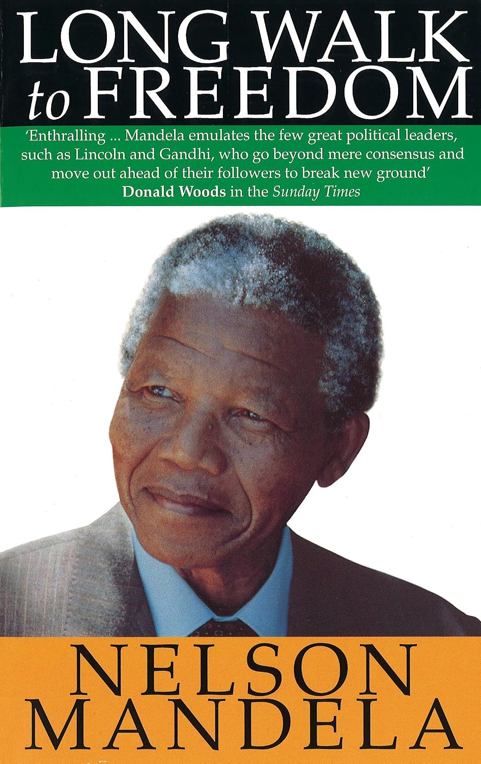 Long Walk to Freedom by Nelson Mandela - Book Cover