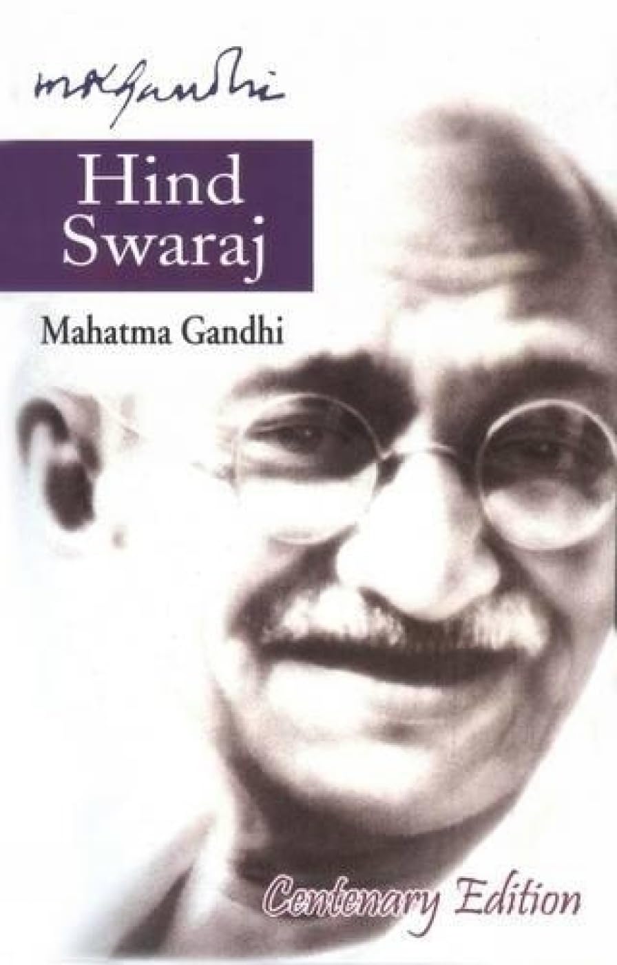 Hind Swaraj by Mahatma Gandhi - Book Cover