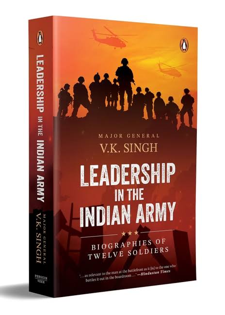 Leadership in the Indian Army by V. K. Singh - Book Cover