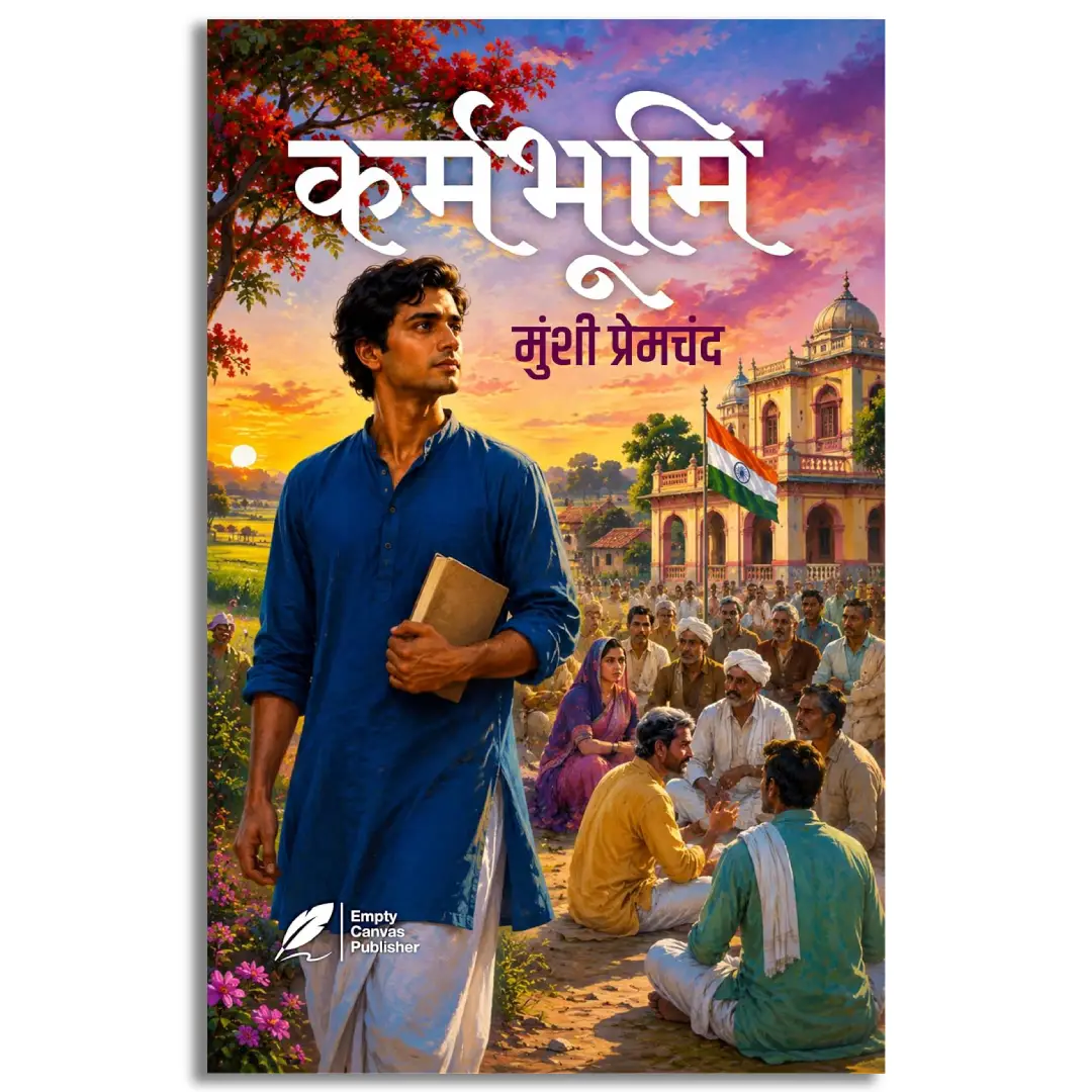 Karmbhoomi by Premchand - Book Cover