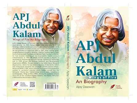 APJ Abdul Kalam (Wings Of Fire An Autobiography) by Ajay Deewan - Book Cover