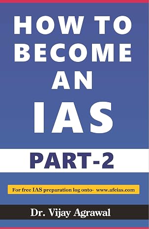 How to Become an IAS Part-2 by Dr. Vijay Agarwal - Book Cover