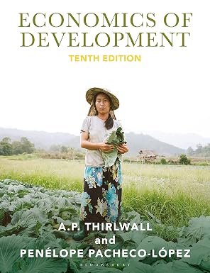 Economics of Development by A.P. Thrilwall - Book Cover