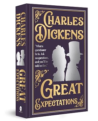 Great Expectations (Deluxe Hardbound Edition) by Charles Dickens (Author) - Book Cover