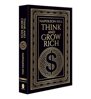 Think and Grow Rich by Napoleon Hill (Author) - Book Cover