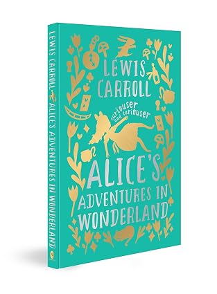 Alice's Adventures in Wonderland by Lewis Carroll (Author) - Book Cover
