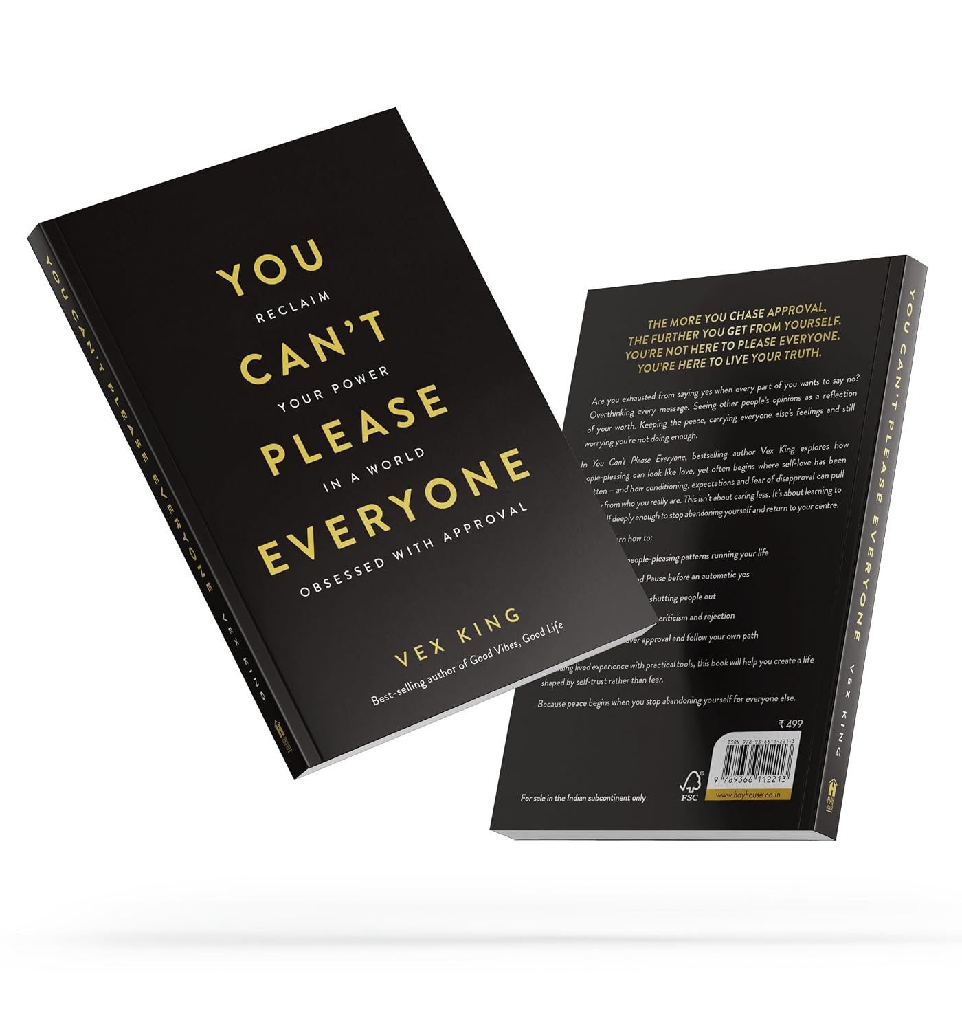 You Can't Please Everyone: Reclaim Your Power in a World Obsessed with Approval by Vex King - Book Image 2