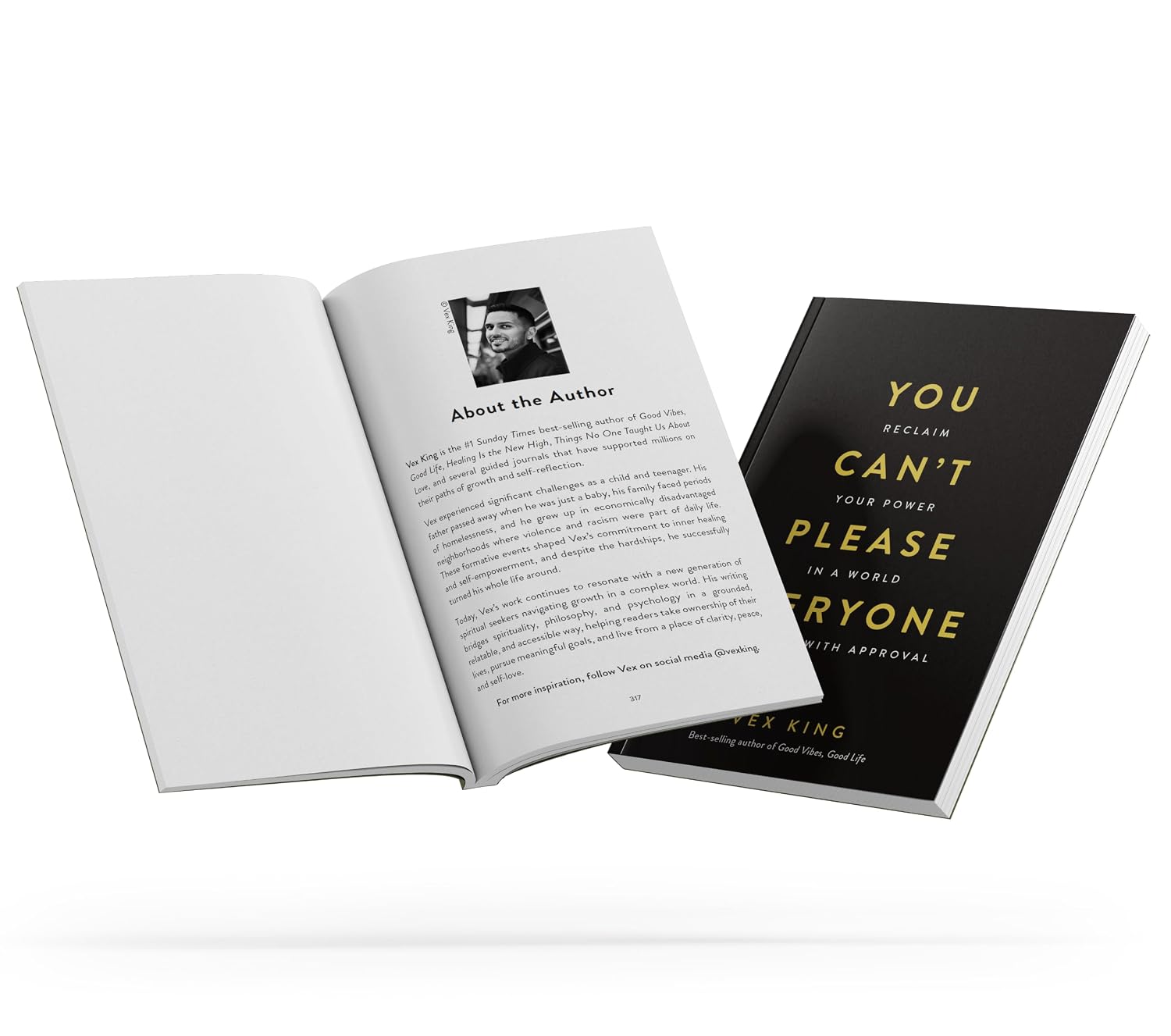 You Can't Please Everyone: Reclaim Your Power in a World Obsessed with Approval by Vex King - Book Image 3