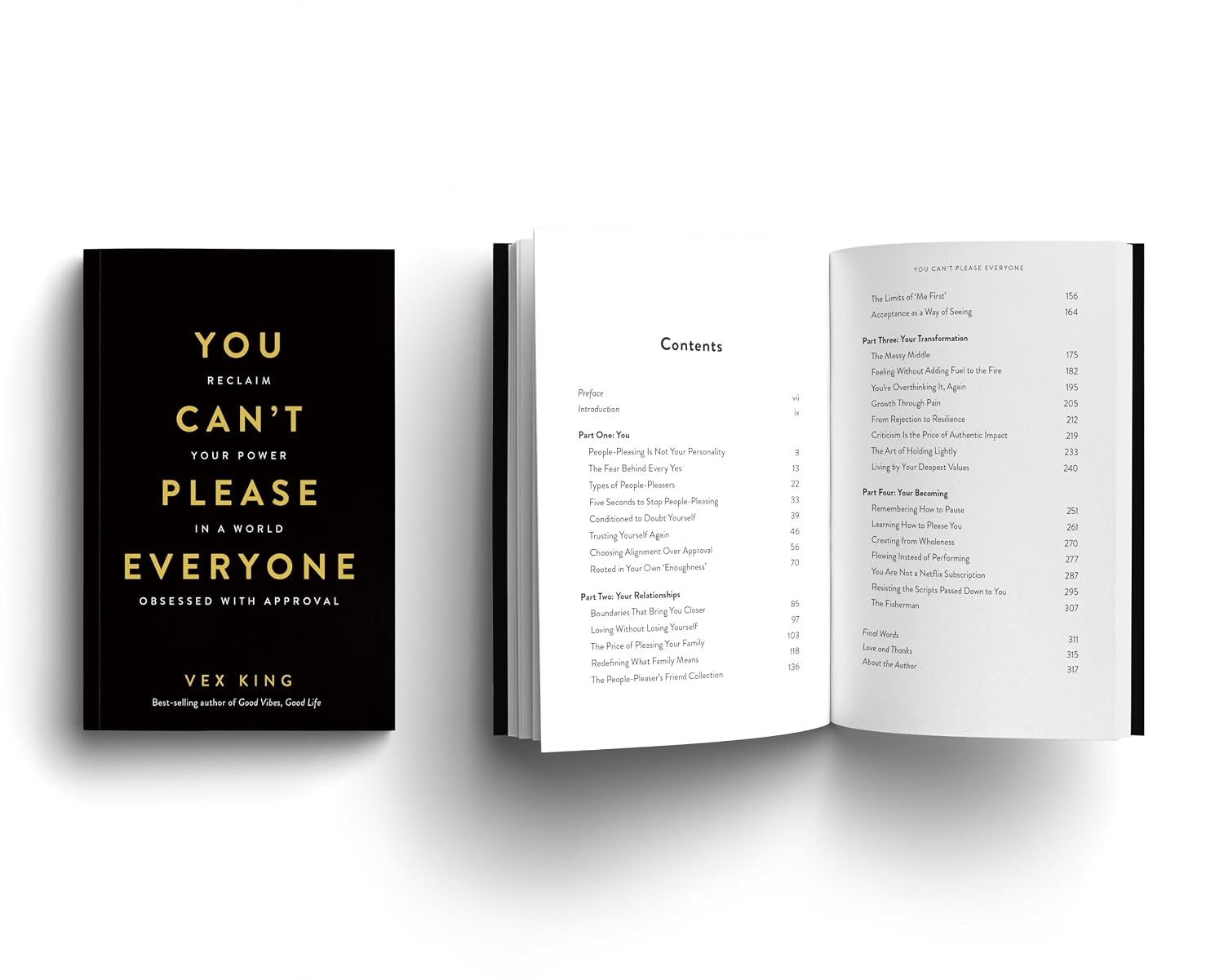 You Can't Please Everyone: Reclaim Your Power in a World Obsessed with Approval by Vex King - Book Image 4